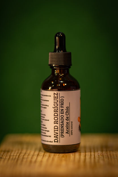 Aceite de chía prensado en frío