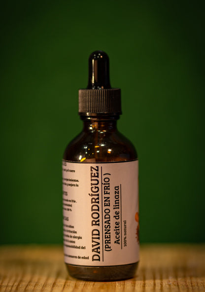 Aceite de linaza prensado en frío